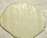 A picture of step 2 of Kaju katli.