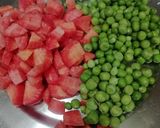A picture of step 1 of Peas & Carrot Subji.