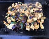 Une image de l'étape 8 de Aubergines et courgette en marinade épicée fruitée (recette à la plancha).
