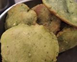 A picture of step 3 of Green thali.