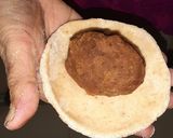 A picture of step 4 of Pooranpoli.