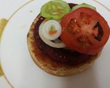 A picture of step 5 of Classic homemade beetroot burger recipe.