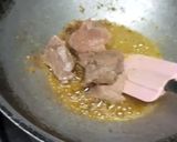 A picture of step 2 of Peri lemon karahi.