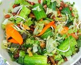 Hình bước làm 5 của món Salad dưa leo đập