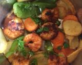 A picture of step 19 of Prawn Maqlooba.