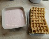Gofri mascarponés krémmel recept fázis 5 fotója