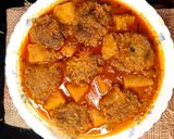 কাঁচা কাঁঠালের কোফতা কারি রেসিপির ধাপ 3 ছবি