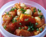Foto langkah ke 4 dari resep Telur puyuh balado tahu.