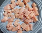 A picture of step 2 of Firecracker Chicken.