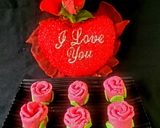 A picture of step 6 of Red Rose Valentine Sweet.
