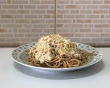 Spagetti Carbonara kagylóból recept fázis 3 fotója