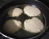 A picture of step 3 of Firni cake Malpua.