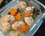 Foto langkah ke 5 dari resep Sup Bakso Lohoa Tanpa Tepung.