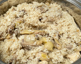 Foto langkah ke 3 dari resep Nasi Tim Ayam.