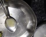 A picture of step 4 of Gujarati stuffed Lilva kachori.