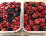 A picture of step 3 of Berry boxes!!.