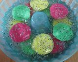 Foto langkah ke 5 dari resep Puding mawar kaca.