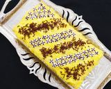 عکس مرحله 1 از دستور کیک یخچالی زعفرانی
