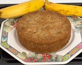 A picture of step 13 of Banana Sooji Cake.