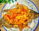 Foto langkah ke 6 dari resep Gurame Saos Asam Manis.