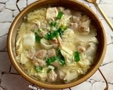 Foto langkah ke 3 dari resep Bening Bakso Sawi Tahu Putih ala vay.