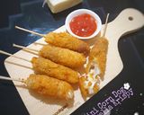 Foto langkah ke 3 dari resep Mini Corn Dog Mozarella Krispy.