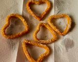 A picture of step 7 of Heart-Shaped Eggless Churros.