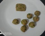 A picture of step 10 of वेजटेबल बिरयानी फ्लावर्स बॉलस और तिरंगा(बिना कलर के).