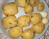 Foto langkah ke 5 dari resep Perkedel isi Telur Puyuh.
