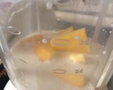 A picture of step 3 of Mango Shake.