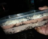 Foto langkah ke 4 dari resep Oreo Coklat Cheese Cake.