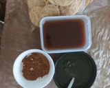 A picture of step 2 of Dahi bara mix chat papry / tasty chatpaty chat.
