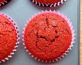 Φωτογραφία βήματος 6 της συνταγής Red velvet cupcake, κεκάκια ατομικά με κρέμα τυριού