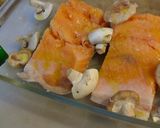 Foto del paso 3 de la receta: Salmón al horno con champiñones
