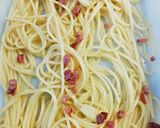 # 23 04 26 Remek kis vacsora, cukkini brokkoli spagetti parmezán combó recept fázis 7 fotója