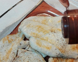Foto del paso 1 de la receta: Pastel de pollo, jamón y queso al microondas