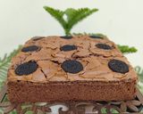 A picture of step 6 of Oreo & Chocolate Brownie 🍫🍫🍫.