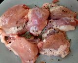 A picture of step 1 of My Chilli & Garlic Chicken Thighs 🥰.