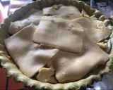 Foto del paso 3 de la receta: Tarta con un toque de cúrcuma, rellena de verdura atún y queso