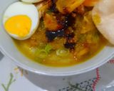 Foto langkah ke 9 dari resep Bubur Ayam kuah kuning Praktis Magiccom.