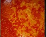A picture of step 3 of Paneer makhni.