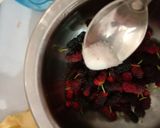 A picture of step 1 of Mulberry cooler.