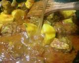 Punjabi alo gosht recipe step 7 photo
