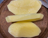 Foto del paso 1 de la receta: Papas con cheddar y bacon