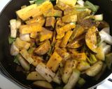 A picture of step 3 of Kumro Shaag Chorchori (Pumpkin Leaves Curry).