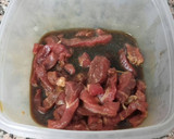 Foto del paso 1 de la receta: Ternera con pimientos al estilo oriental