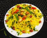 A picture of step 7 of Lemon Rice. (Chitranna).