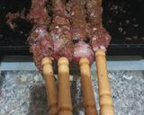 A picture of step 5 of Tsire (suya).
