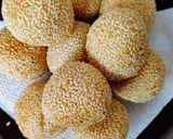 Foto langkah ke 3 dari resep Onde-onde isi kacang ijo.