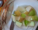 A picture of step 2 of Rainbow Fruit Salad.